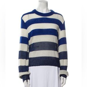 Rag & Bone Cashmere Blend Striped Sweater - Medium